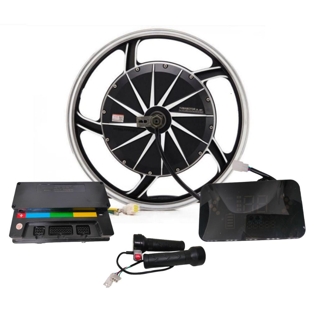 Wheel Hub Motor 17 Inch E-Bike 72V 1500W Hub Motor Kit 17 Inch
