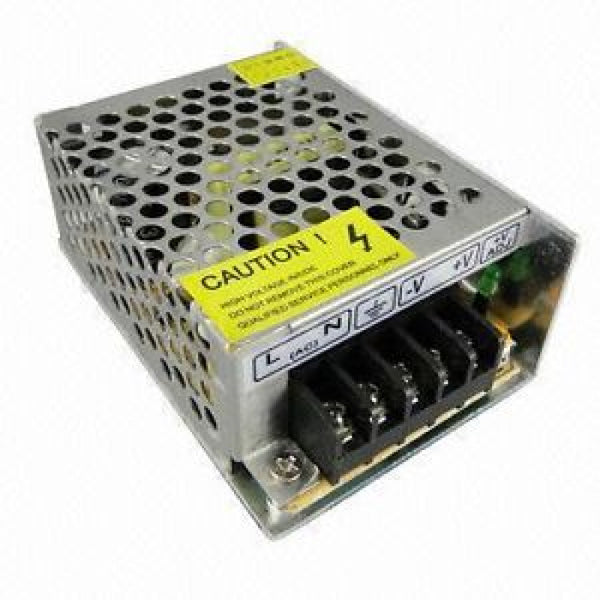 12V 3A SMPS - 36W - DC Metal Power Supply - Good Quality - Non Water Proof - Robodo