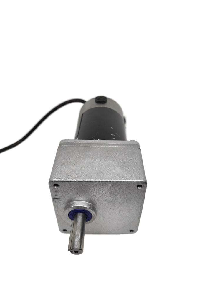 PMDC Inline 93 Geared DC Motor 12V to 180V DC 1/20 HP Industrial Gearbox - RPM Range 30 to 300 - Robodo