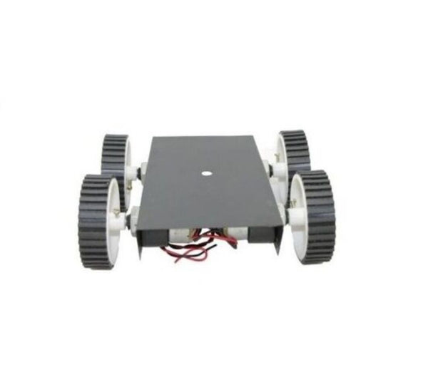 4 Wheel Robotic Platform V1.0 (4x4 Drive) DIY with DC gear motor, Chasis, Wheels