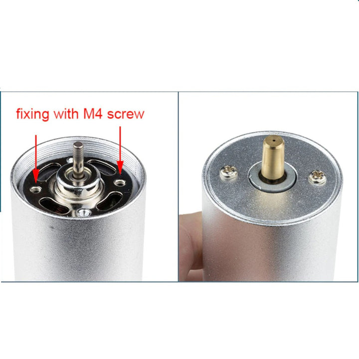 Aluminum Alloy Motor Shell/Cover/Metal Housing for 555/550 Motor Spare Parts For DIY Mini Electric Drill/Grinder.