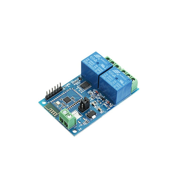 DC 5V Bluetooth 2, Channels Relay Module, Internet Smart Remote, Control Mobile Phone, Switch Wireless Relay.