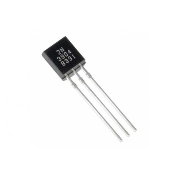 2N3904 NPN General Purpose Transistor 40V 200mA TO-92 Package (10 pcs).