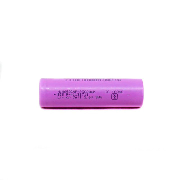 18650 2500mAh (8c) Lithium-Ion Battery.