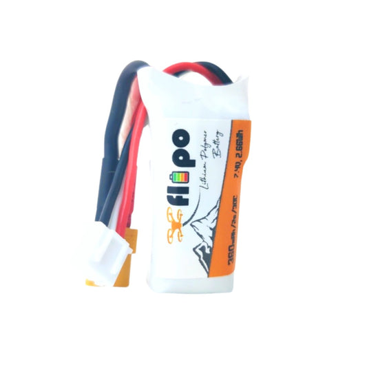 Flipo 360mah 2S 30C/60C (7.4V) Lithium Polymer Battery Pack LIPO.