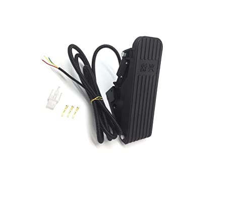 Pedal Throttle for Electric Scooter/Bike/Tricycle Accelerator Foot Pedal Hall Accelerator Speed Cruise Control Kit - Type 2.