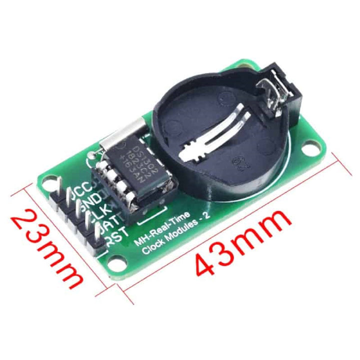 DS1302 RTC Real Time Clock Module for Compatible Arduino Rasberry PI DSP AVR PIC (1pcs).