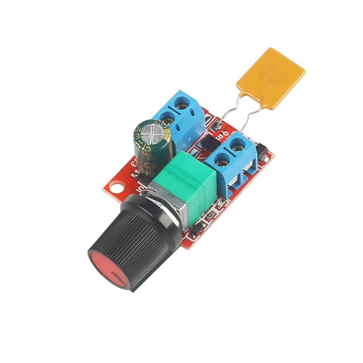 Mini DC 5A motor PWM speed controller 3-35V speed control switch LED dimmer