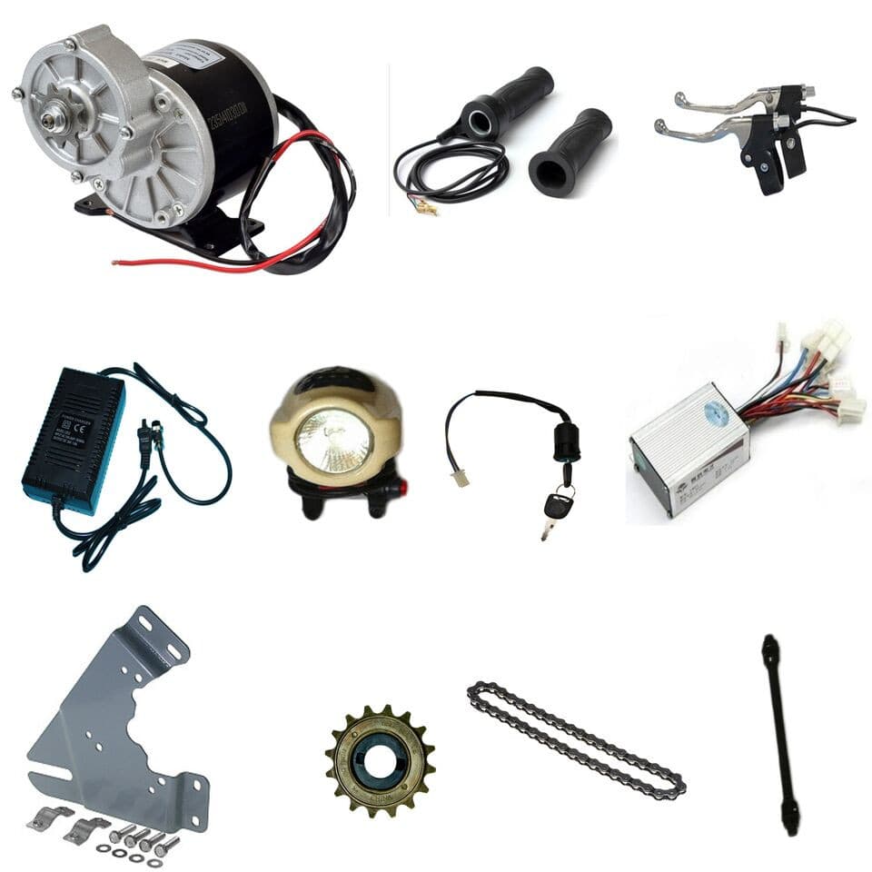 Combo Kit MY1016Z2 250W Motor DIY Ebike Electric Bicycle Kit Robodo