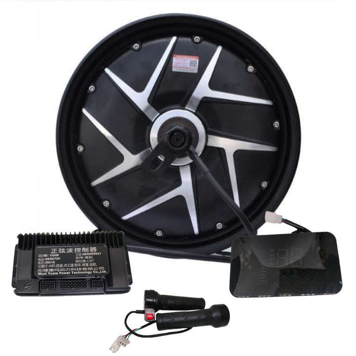 E-Bike 72V 1000W Hub motor Kit 10 inch - Robodo