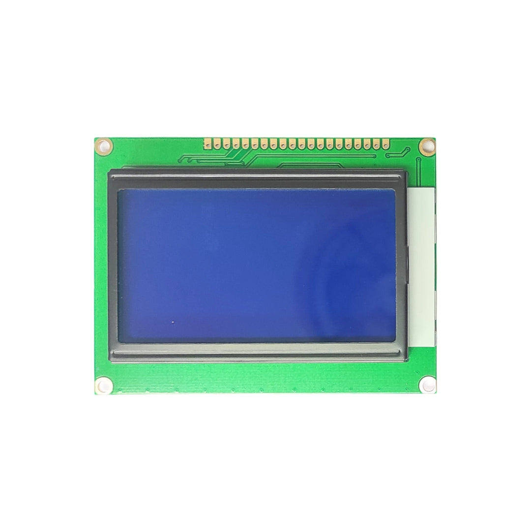 128X64 Graphic LCD Module -Serial Interface | 12864 Blue | Robodo