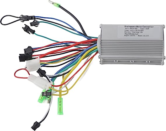 Electric Motor Controller, 36V/48V 350W Brainpower Motor Controller for Electric Bicycle Scooter - Robodo