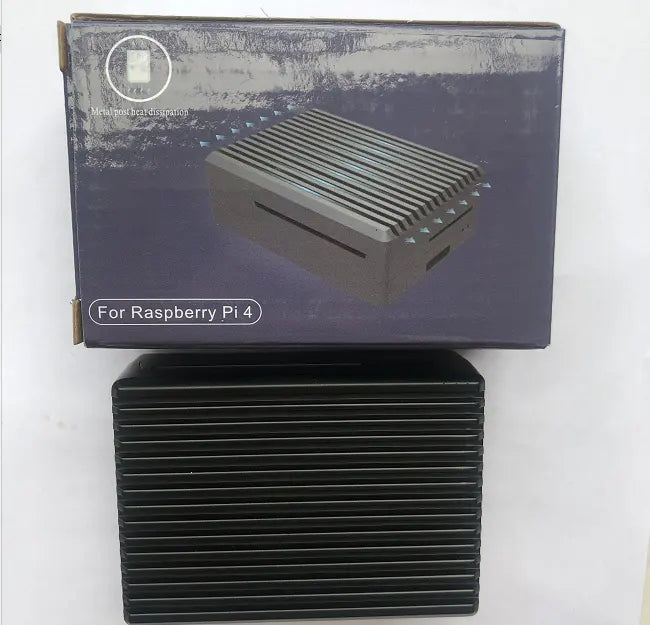 Raspberry pi 4 model B Metal Aluminum alloy Case Enclosure Shell - Robodo
