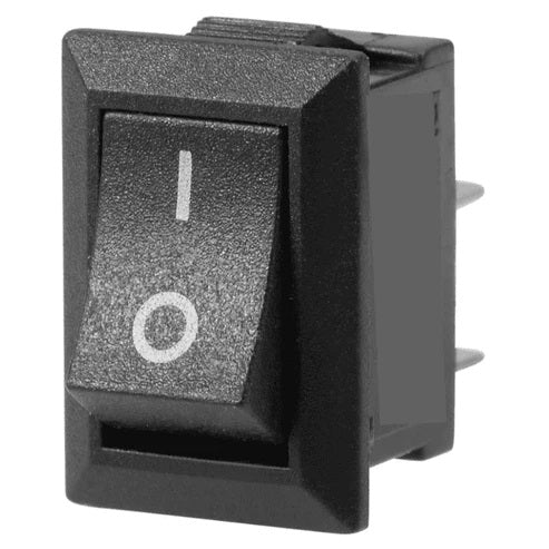 2 Pin Mini On-Off SPST Rocket Switch (19 x 13mm) - Pack of 2 - Robodo