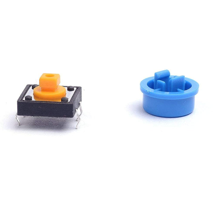 Arduino Tactile Button 25Pcs 12x12x7.3mm Momentary Tact Tactile Push Button Switch Touch ...