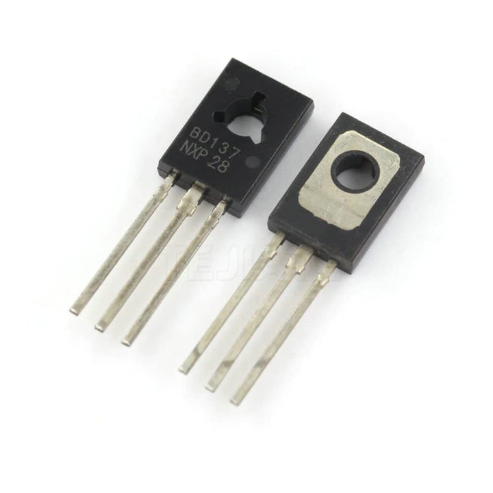 BD135 NPN Bipolar Medium Power Transistor 45V 1.5A TO-126 Package (10 pcs) - Robodo