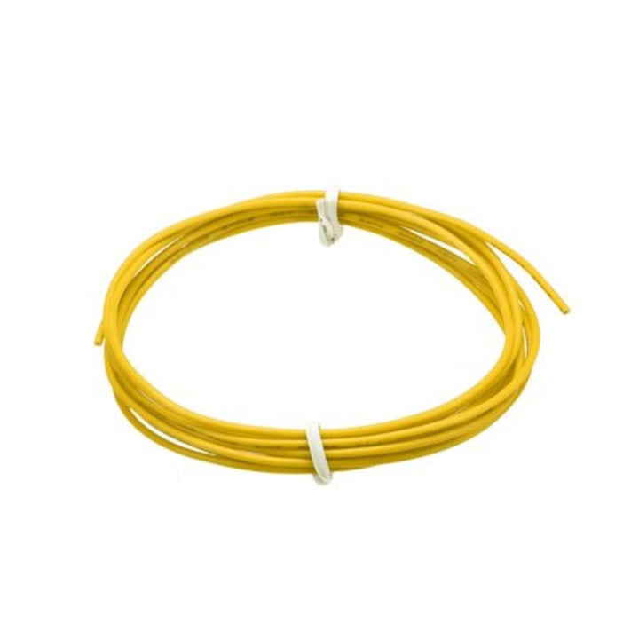 Single Strand Hookup Wire - 22AWG (Gauge) - Yellow - 5 metre - Robodo