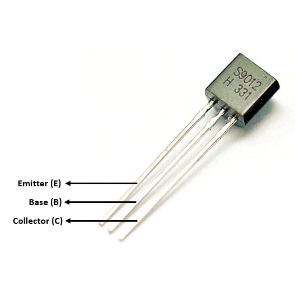 S9012 PNP Transistor (50 pcs) | Robodo