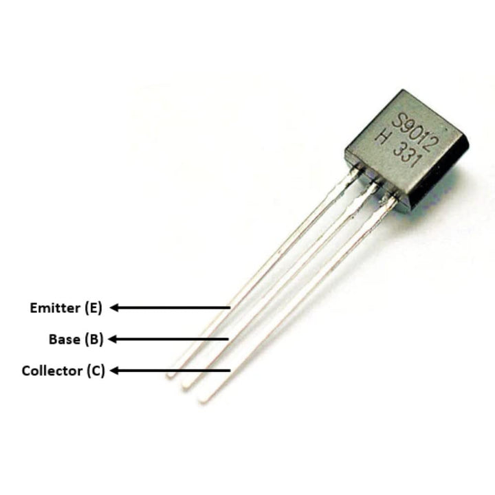 S9012 PNP Transistor (50 pcs) - Robodo