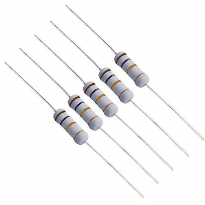 10K Ohm Carbon Film Resistance 1W Resistor (10 pcs) - Robodo