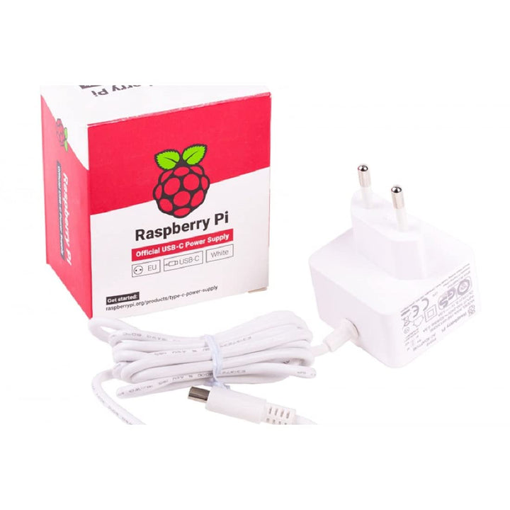 Official USB type-C 15.3W Power Supply For Raspberry Pi 4 - Robodo