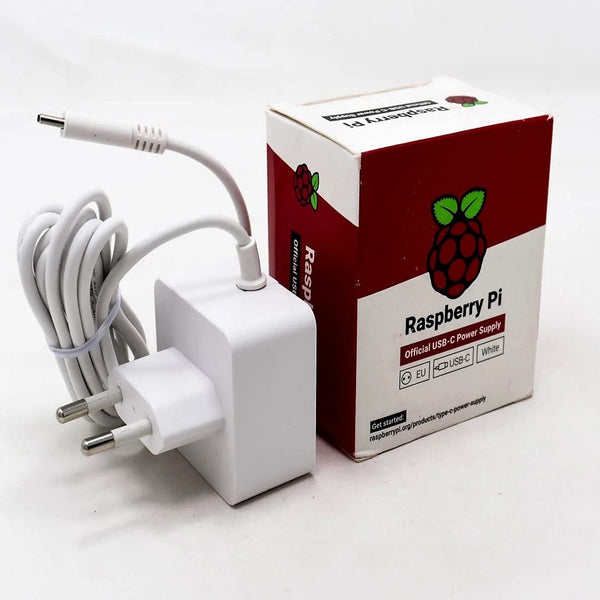 Official USB type-C 15.3W Power Supply For Raspberry Pi 4 - Robodo