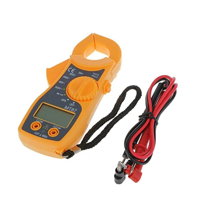 Portable LCD Digital Clamp Ampere AC DC Voltage Multi Meter Current OHM Tester (NL-VAC3-57YS) - Robodo