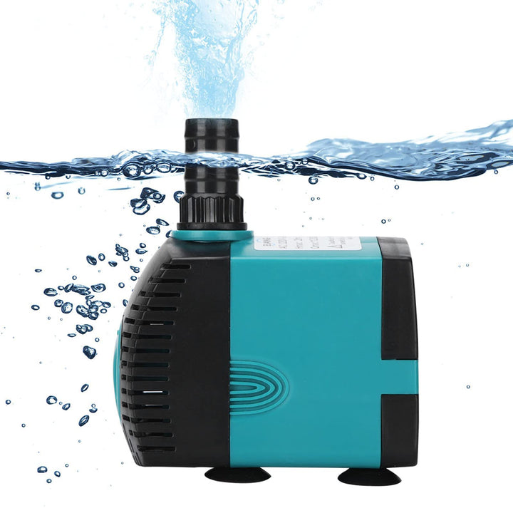 15W 800L/H Submersible Water Pump Mini Fountain Pump for Aquarium Fish Tank Pond Water Gardens Hydroponic Systems with Nozzle AC220-240V,Water Pump - Robodo