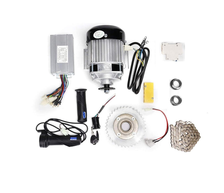 Robodo DC 48V 750W BM1418ZXF brushless motor, electric bicycle kit, DIY E-Tricycle Electronic Components Electronic Hobby Kit - Robodo