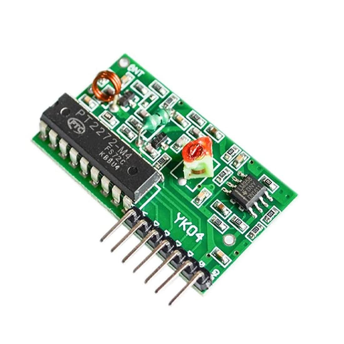4 Channel Wireless Four Button RF Remote Control Transceiver Module ...