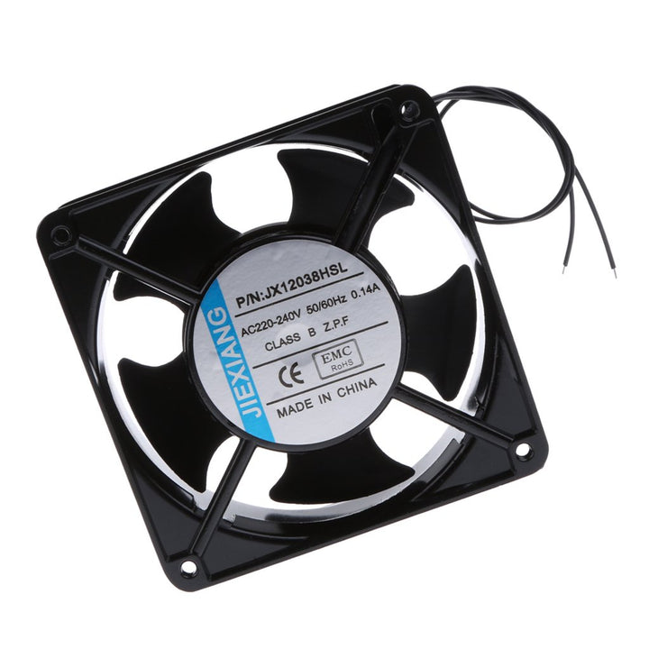 12038 220V DC Cabinet Industrial Cooling Fan for Computer Oil Seal Bearing - Robodo