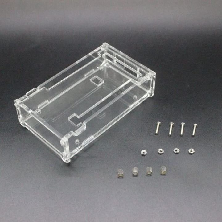 Transparent Acrylic Case Shell Enclosure Gloss Box For Arduino Mega 2560 R3 - Robodo