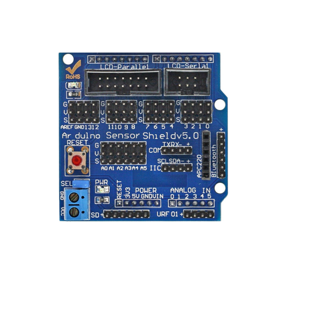 Escudo de Sensor V5, placa de expansión para Arduino R3 V5.0, módulo Escudo de Sensor V5, placa de expansión para Arduino R3 V5.0, módulo