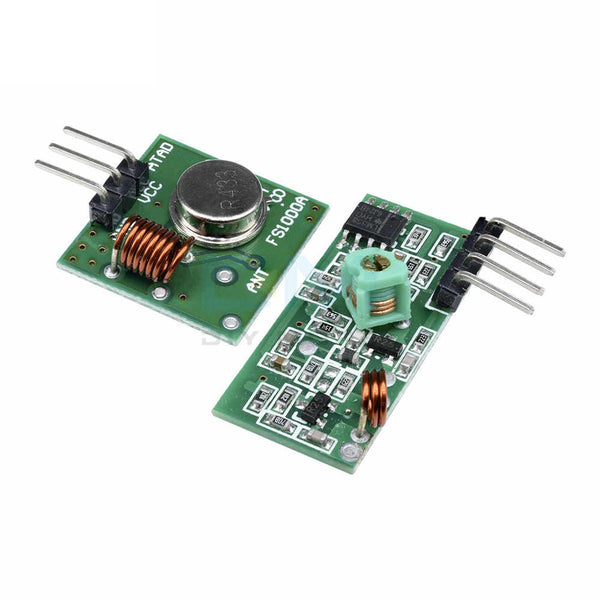 RF Transmitter Receiver Module 315MHz Wireless Link Kit For Arduino - Robodo