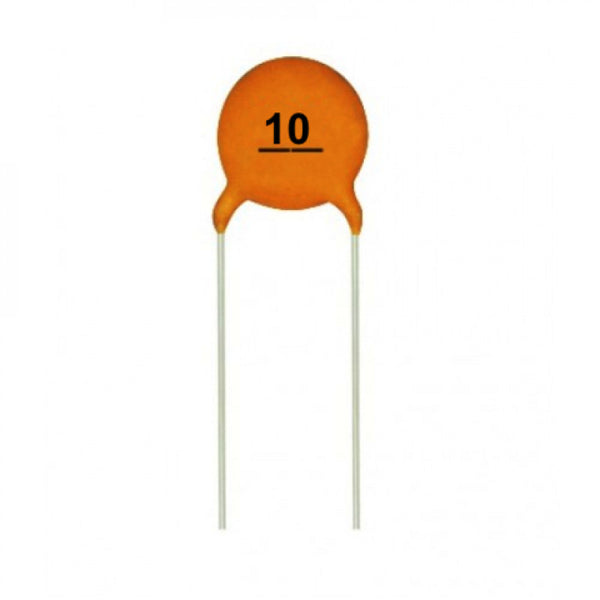 10pF 50V Ceramic Capacitor - Robodo