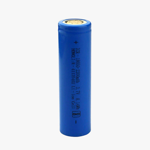 18650 Li-ion 2200mAh Rechargeable Battery Copy - Robodo