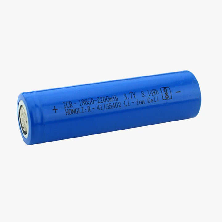 18650 Li-ion 2200mAh Rechargeable Battery Copy - Robodo