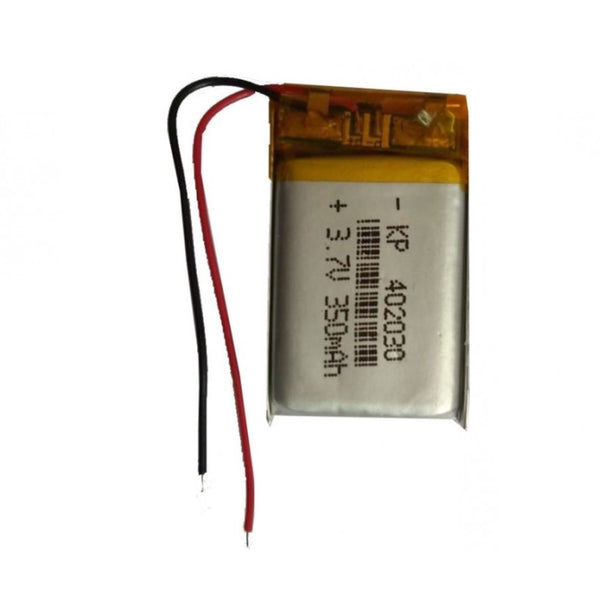 3.7V 350mAH (Lithium Polymer) Lipo Rechargeable Battery Model KP-402030