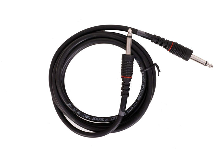 6,35mm Jack mono - Tulp stereo audio kabel - 2 meter 6,35mm Jack mono - Tulp stereo audio kabel - 2 meter
