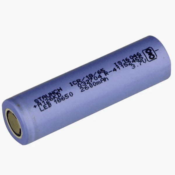 3.7V 2600mAh 18650 Battery - Robodo
