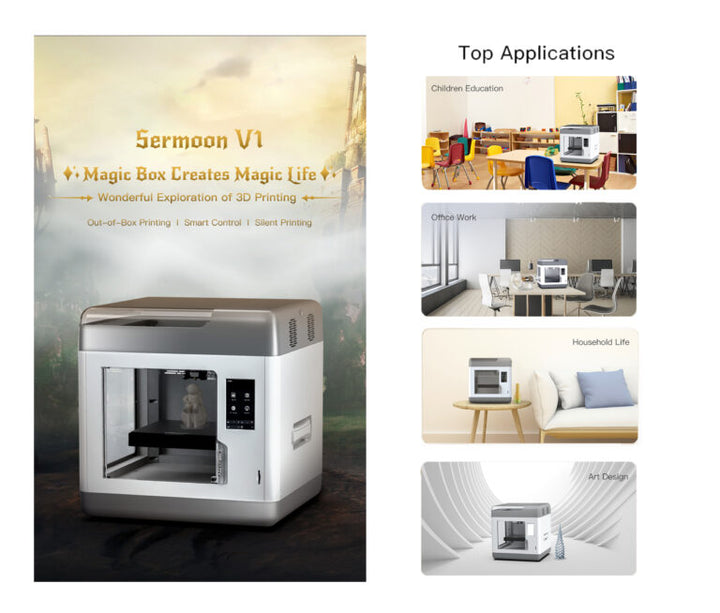 Creality – Sermoon V1 3D Printer - Robodo