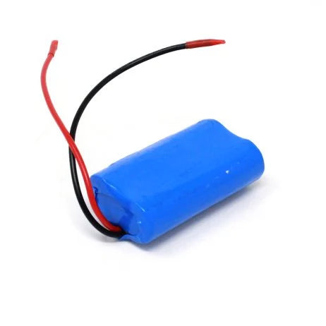 18650 Li-Ion 2500mAh 7.4v 2S1P Protected Battery Pack-3c - Robodo