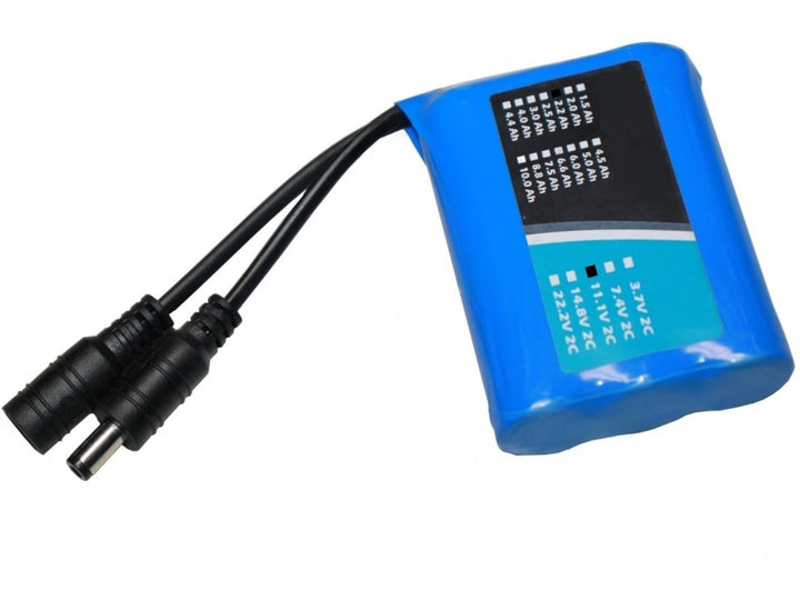 LI-ION 11.1V 2500MAH (2C) WITH INBUILT CHARGER-PROTECTION - Robodo