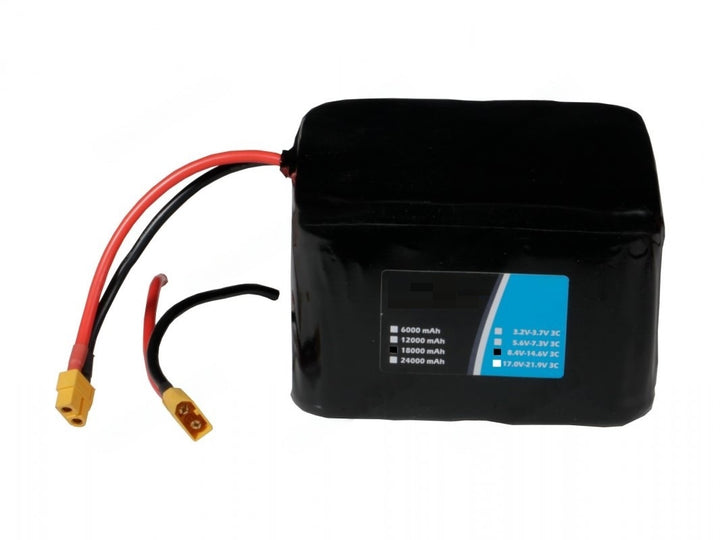 PREMIUM LIFEPO4 RECHARGEABLE BATTERY 12V 18000MAH (4S3P) 8.4V TO 14.6V - Robodo