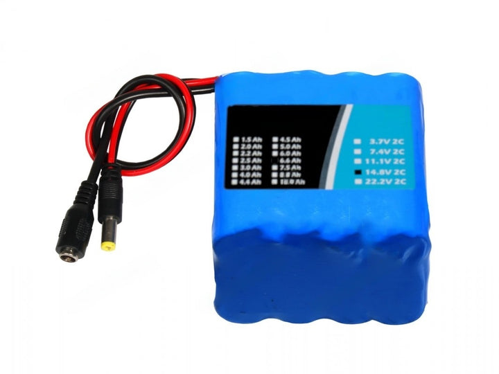 LI-ION 14.8V 6600MAH (2C) WITH INBUILT CHARGER-PROTECTION - Robodo