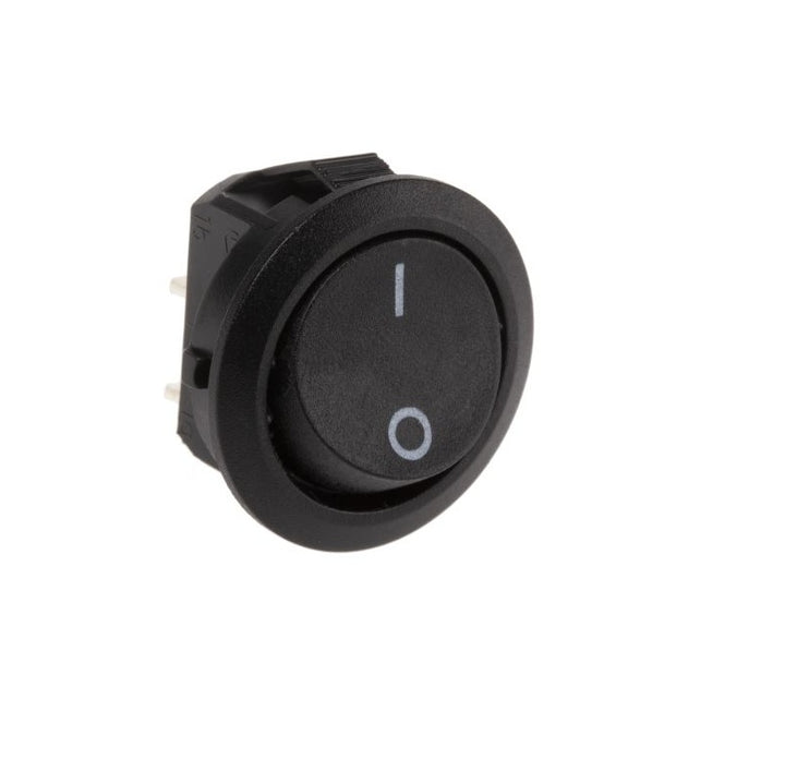 3A 250V AC SPST ON-OFF Round Rocker Switch – 2Pcs. | Robodo