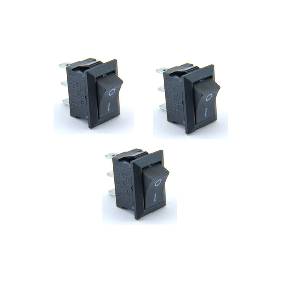 3A 250V AC SPDT ON-ON Rocker Switch – 2Pcs. - Robodo