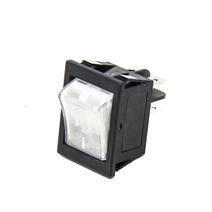 High voltage KCD4 White 250V,16A DPST ON-OFF 4Pin Rocker Switch - Robodo