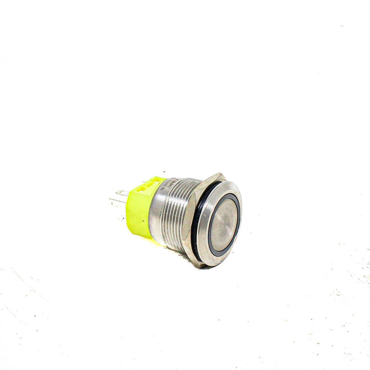 Blue 22 mm 12V-24 V LATCHING Metal Switch - Robodo