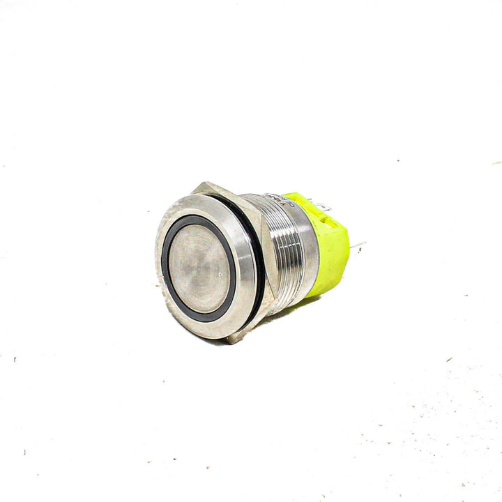 GREEN 16 mm 220 V LATCHING Metal Switch - Robodo